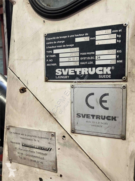 Chariot élévateur Svetruck 1612038