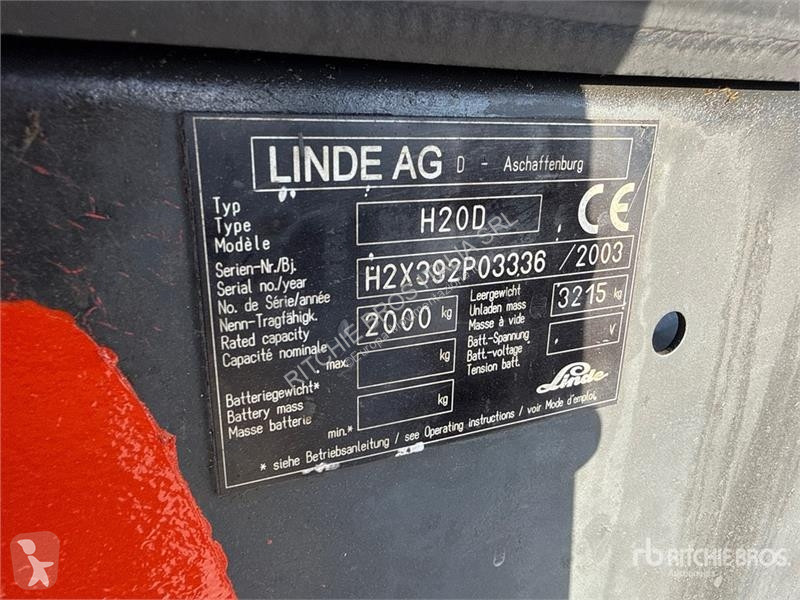 Emelőtargonca Linde H20D