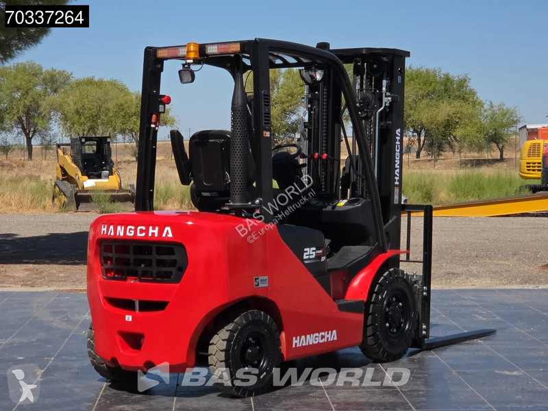 可升降式叉车 Hangcha CPCD25 FACTORY WARRANTY – KUBOTA...