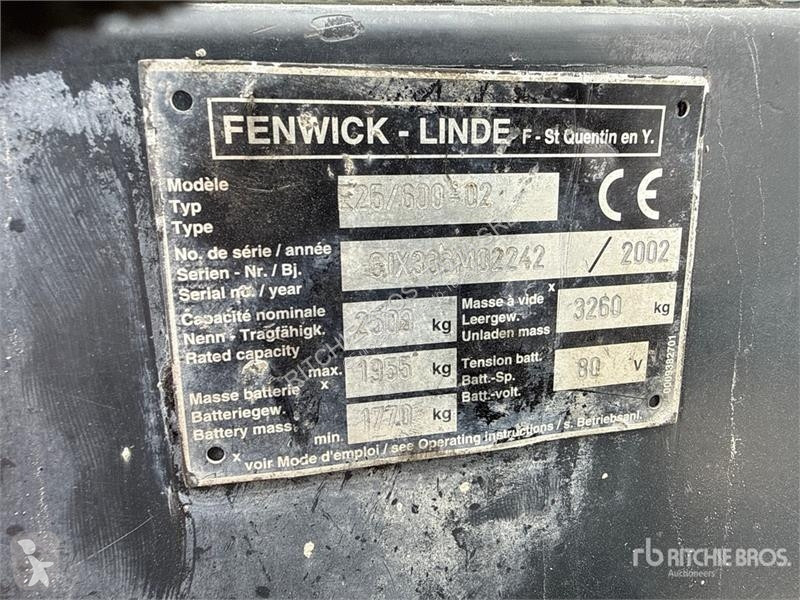 Carretilla elevadora Linde E25C