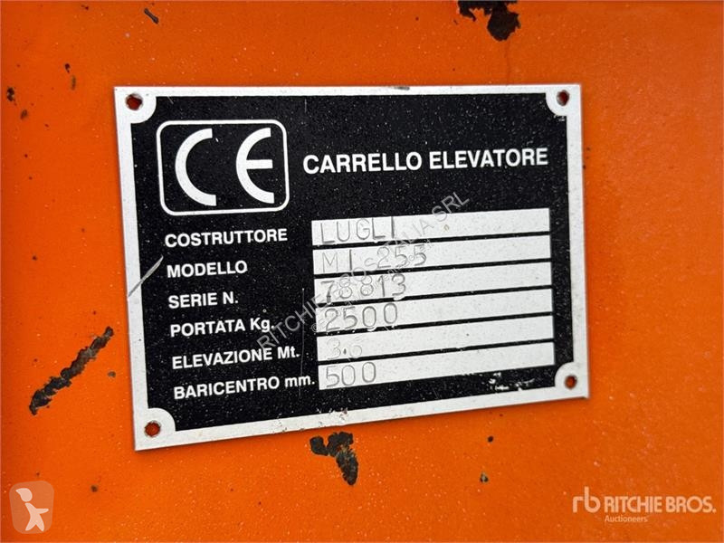 Carretilla elevadora Lugli M1255 2500 kg Forklift