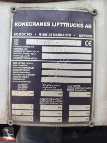 Carretilla elevadora gran tonelaje Konecranes...