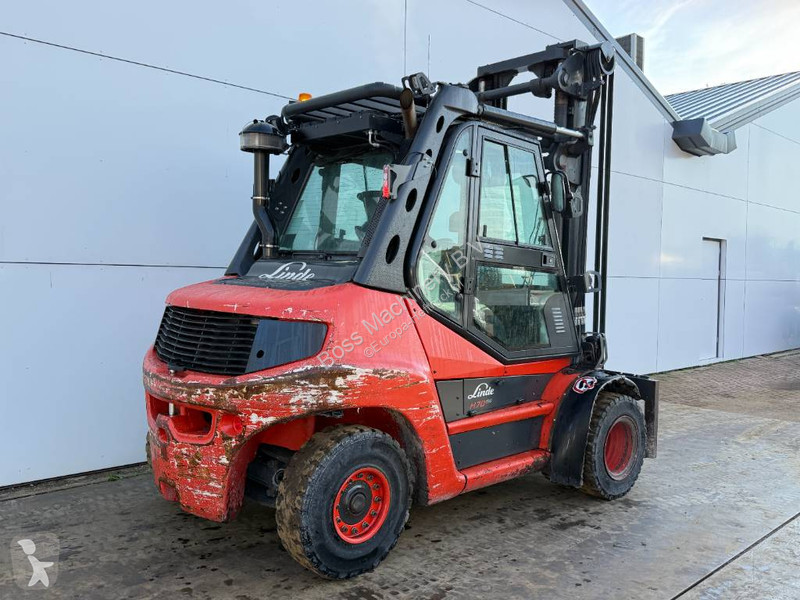 Empilhador elevador Linde H70D-03 - Side Shift...