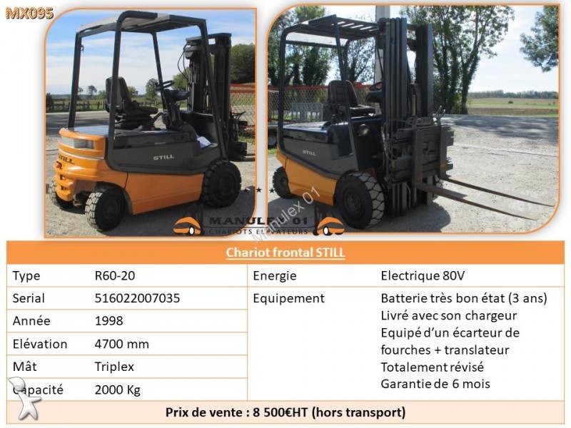 Chariot élévateur Still R60-20