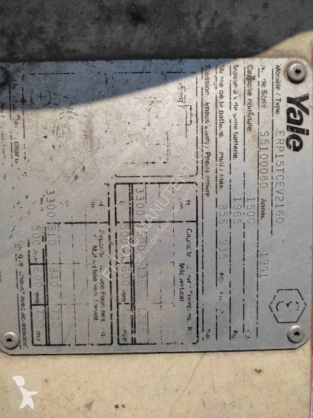 Автопогрузчик Yale ERP15TCE
