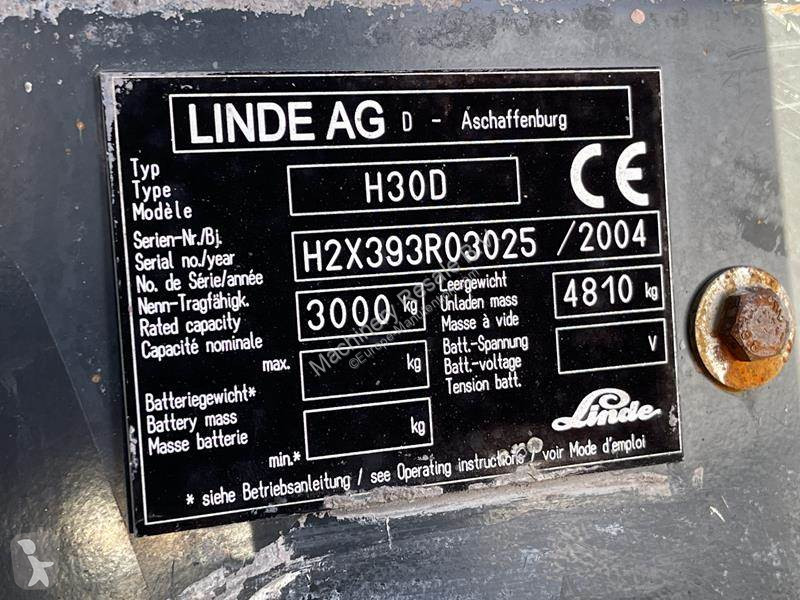 Stivuitor Linde H 30 D