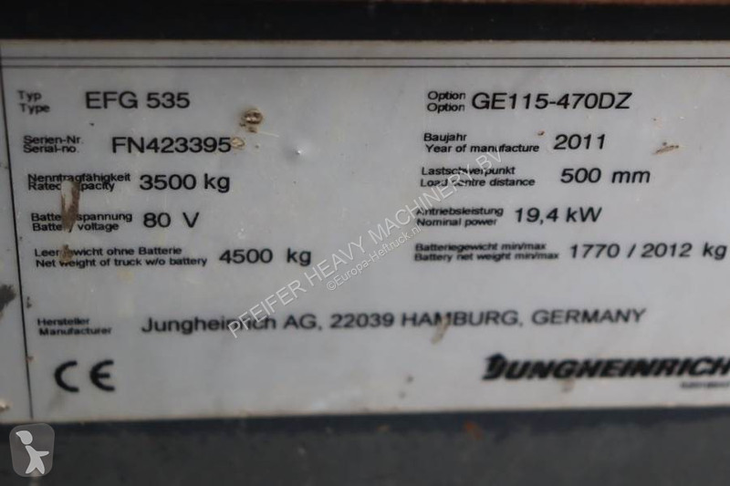 Teleskopický manipulátor Jungheinrich Electric,...