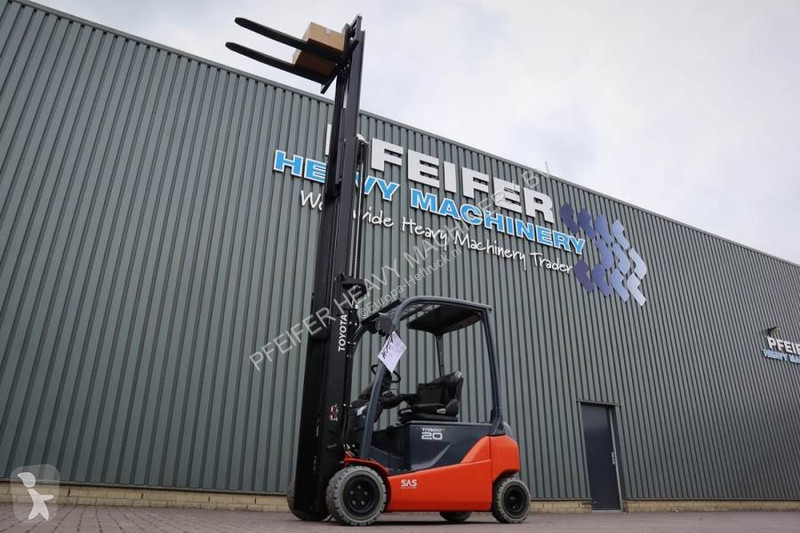 Heftruck Toyota 8FBM20T Valid inspection,...