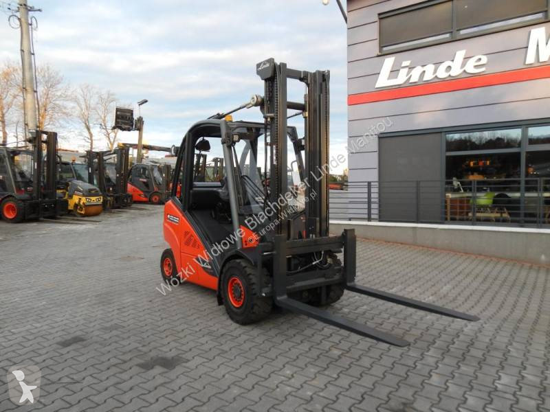 Heftruck Linde H35T-02 Side shift