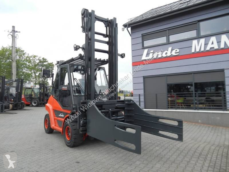 Автопогрузчик Linde H60D-03 Stabau bale gripper