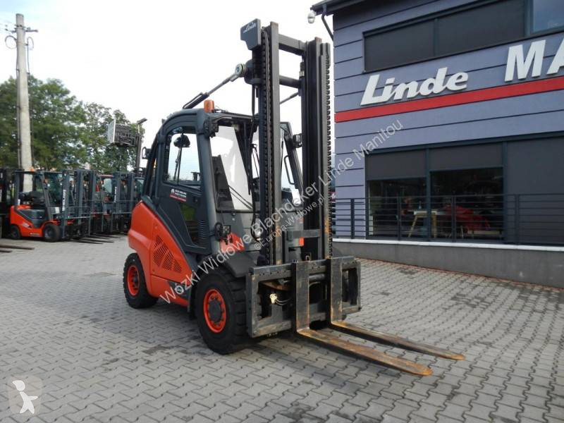 Stivuitor Linde H50D-02 Przesuw boczny
