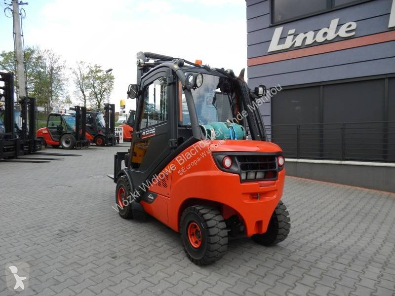 Heftruck Linde H30T-02 Triplex , side shift