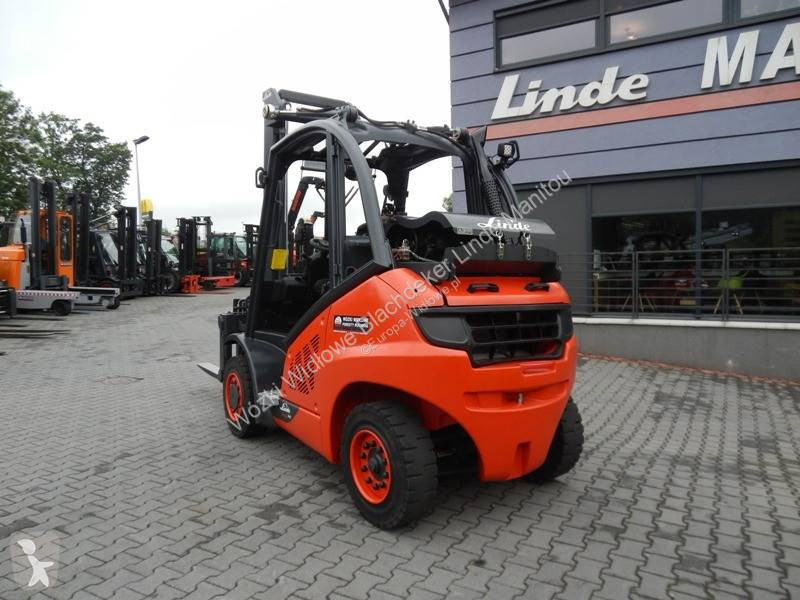 Chariot élévateur Linde H40T-02 Duplex , fork...
