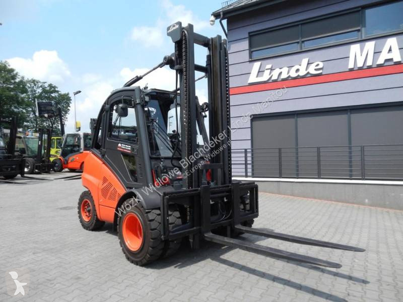 Автопогрузчик Linde H45T-02 Side shift