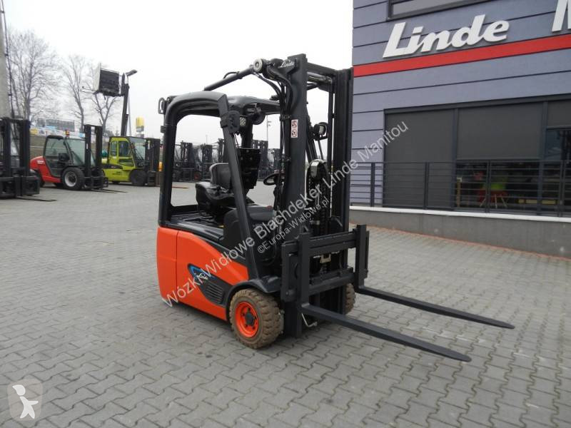 Chariot élévateur Linde E14-02 Li-Ion , duplex