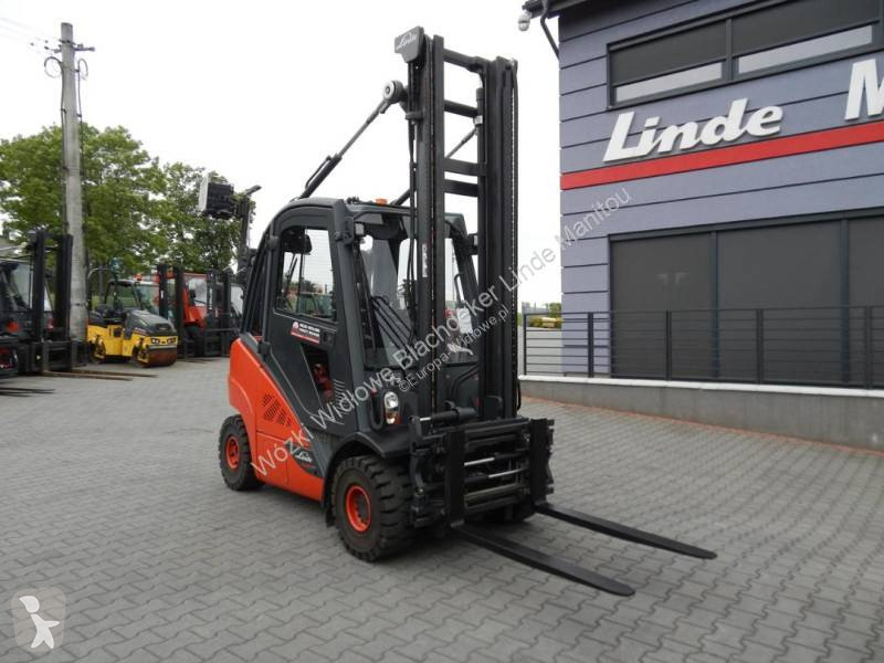 Heftruck Linde H25T-02 Fork positioner Kaup