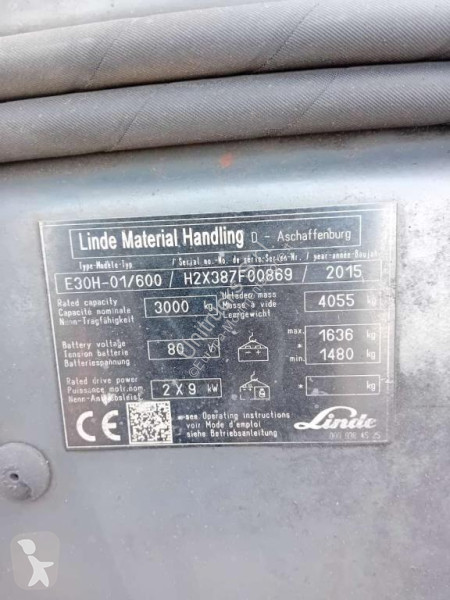Teleskopický manipulátor Linde E30H-01/600