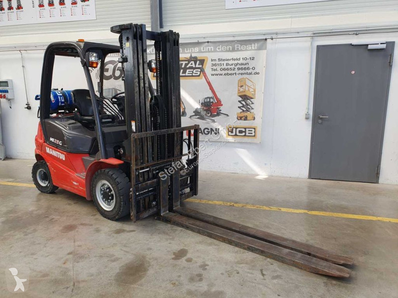 Heftruck Manitou MI 25 G / Triplex: 4.70m / nur...