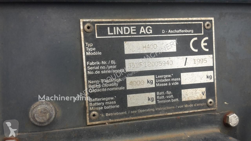 Heftruck Linde heftruck