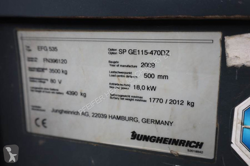 Teleskopický manipulátor Jungheinrich Electric,...