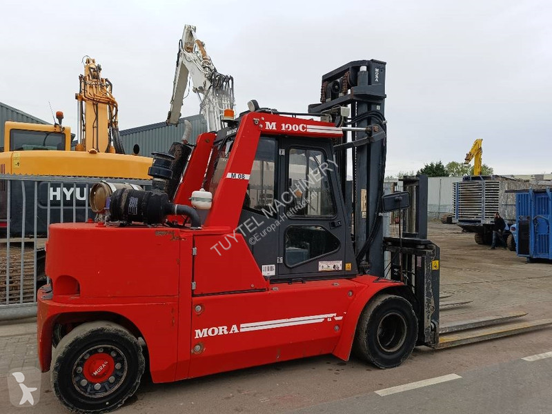 Stivuitor Mora 10 ton heftrucl forklift stapler...