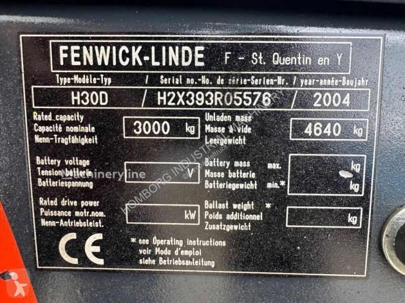 Stivuitor Linde H30D 3 ton Duplex Sideshift...