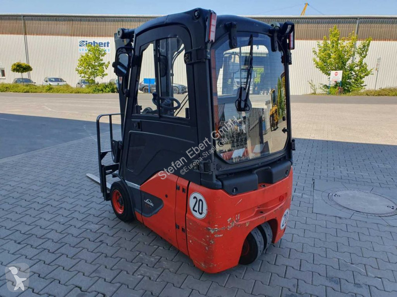 Heftruck Linde E14 - 01 / Triplex: 4.10m! / SS...