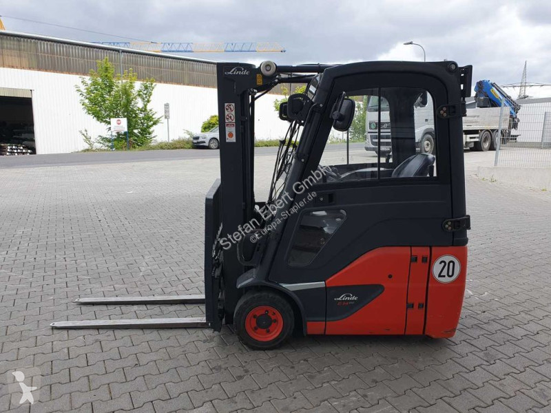Lyfttruck Linde E14 - 02 / Triplex: 4.00m! / SS...