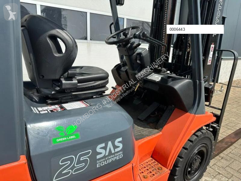 Heftruck Toyota 2.5 ton Triplex Freelift...