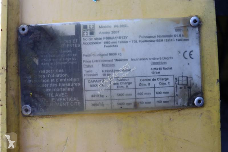 Vysokozdvižný vozík Hyster H6.00XL