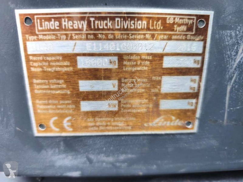 Кар Linde H180D-600