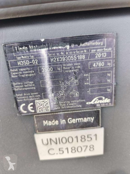 رافعة شوكية Linde H35D-02