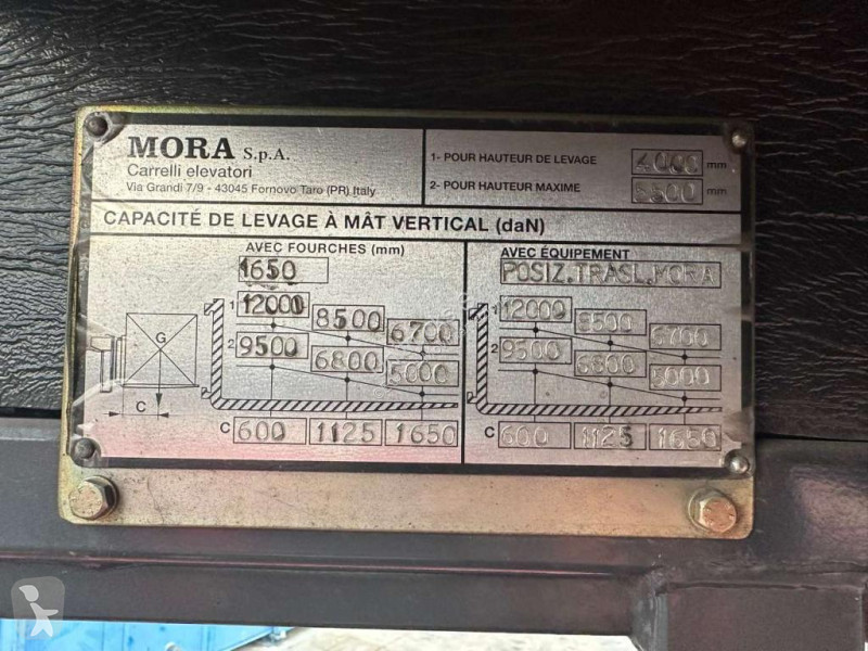 Vysokozdvižný vozík Mora EP120RC