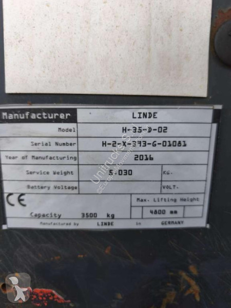Teleskopický manipulátor Linde H35D-02