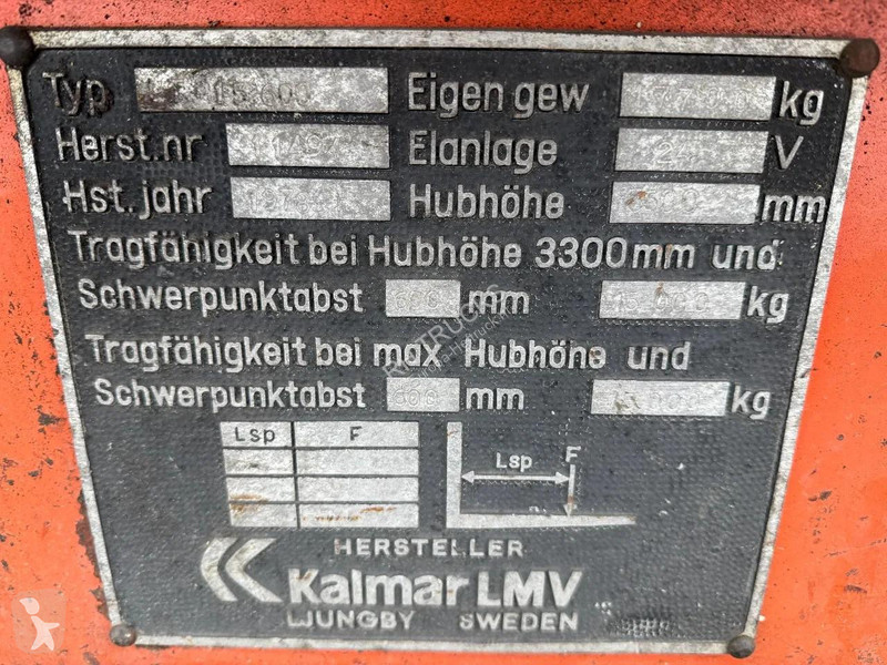 رافعة شوكية ثقيلة Kalmar 15.600