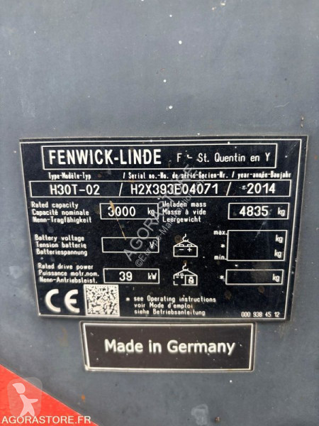 Lyfttruck Fenwick H30T-02