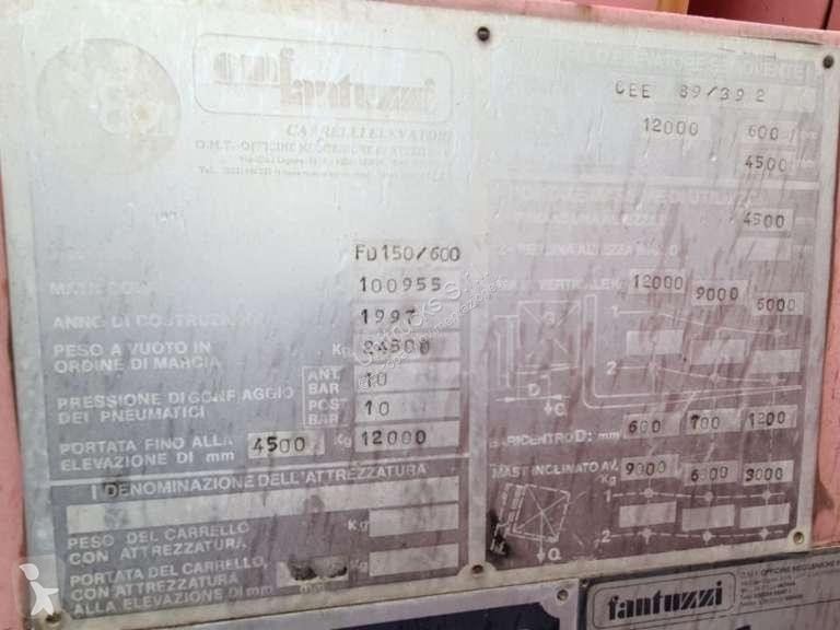 رافعة شوكية Fantuzzi FD150-600