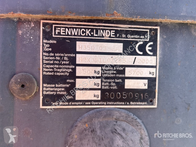 Heftruck Fenwick  H35D 03 C