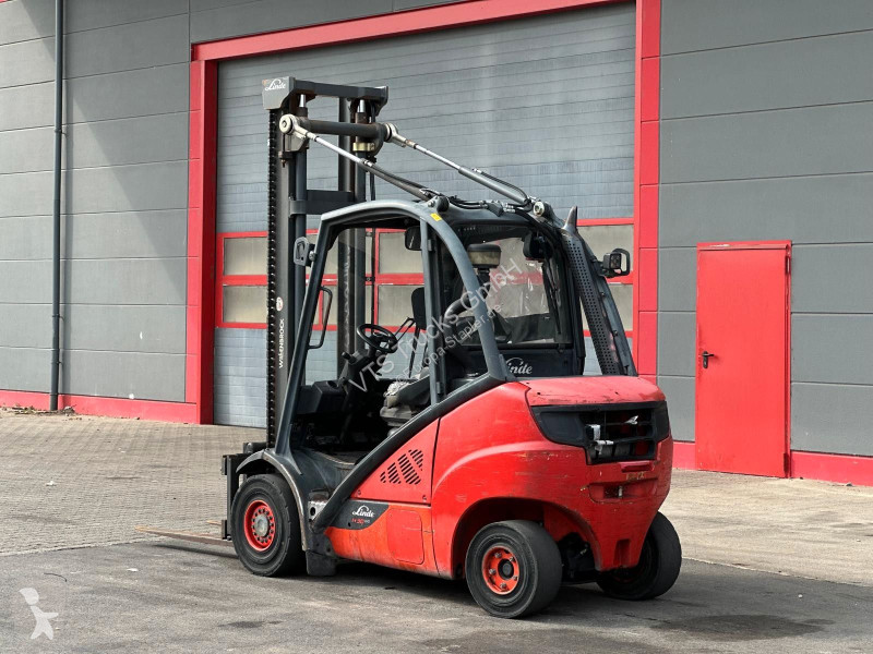 رافعة شوكية Linde D-2 Bj.2015 Frontstapler mit...