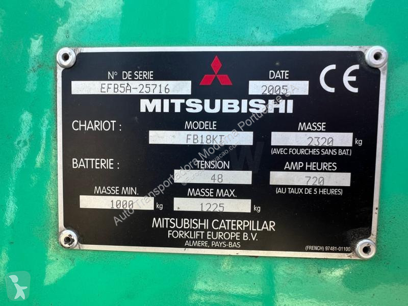 Carretilla elevadora Mitsubishi  FB18KT