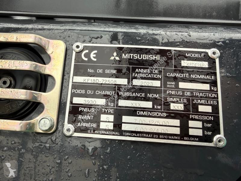 Chariot élévateur Mitsubishi  FDE 25