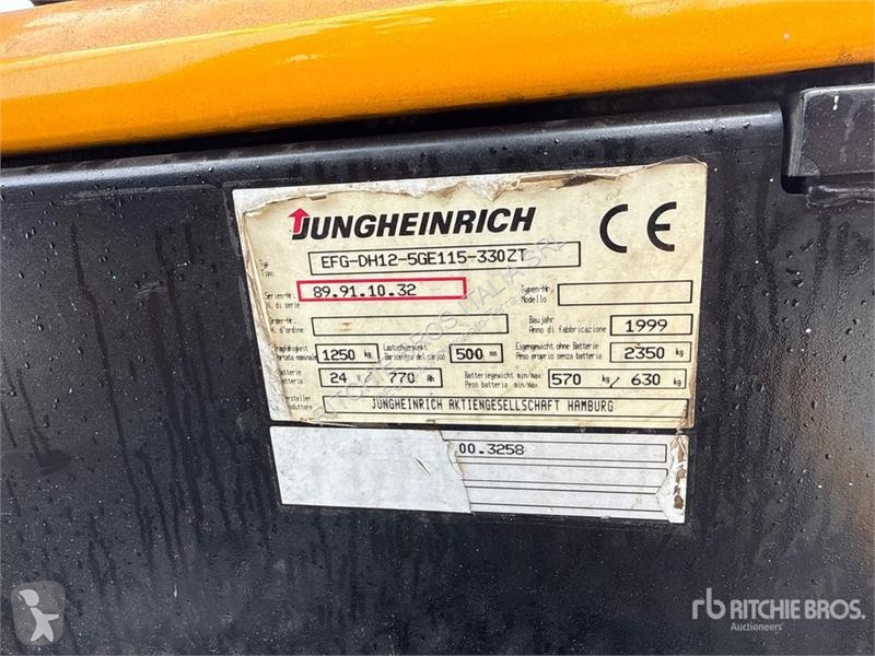 Навантажувач вилковий Jungheinrich EFG-DH12