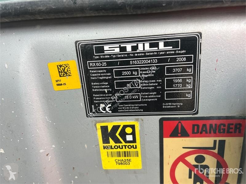 Автопогрузчик Still RX60-25L 2500 kg Electric...
