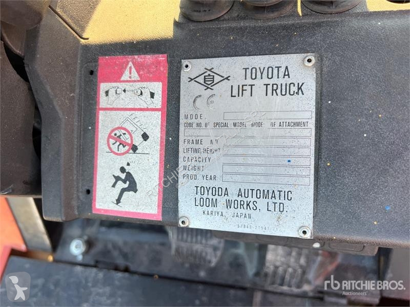 Carretilla elevadora Toyota 3000 kg Electric...