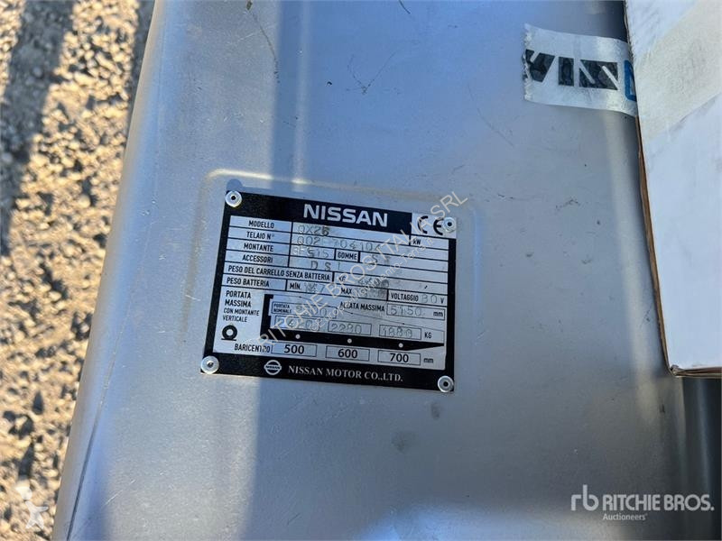 Carretilla elevadora Nissan QX25 2500 kg...