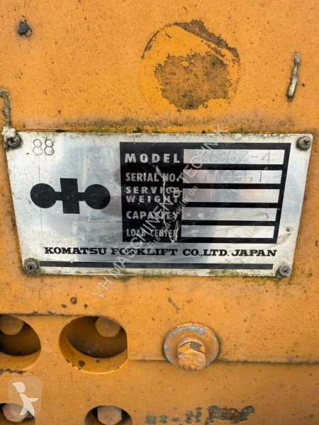 Empilhador elevador Komatsu FG 35 Z Stapler
