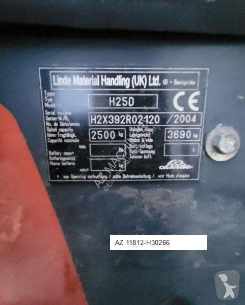 Chariot élévateur Linde H25D