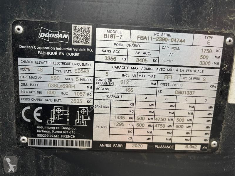 Stivuitor Doosan  B18T-7