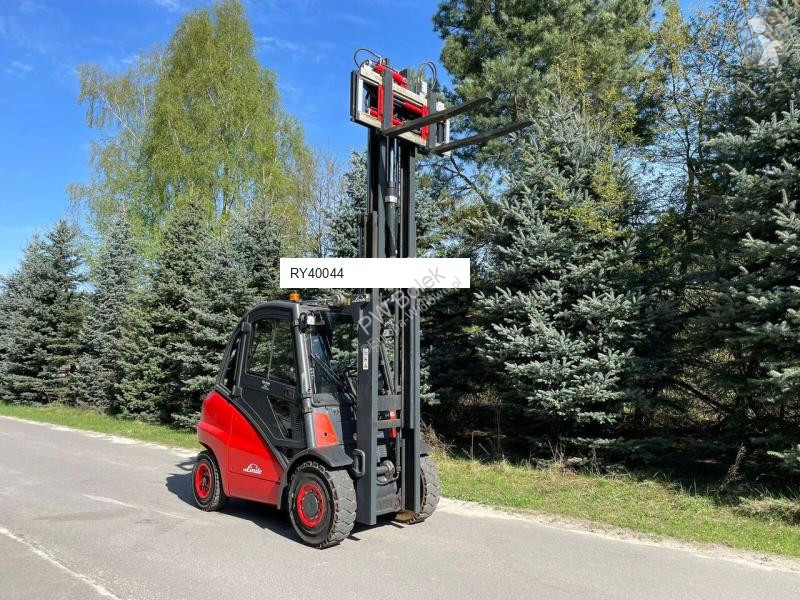 Carretilla elevadora Linde Triplex Side-shift...