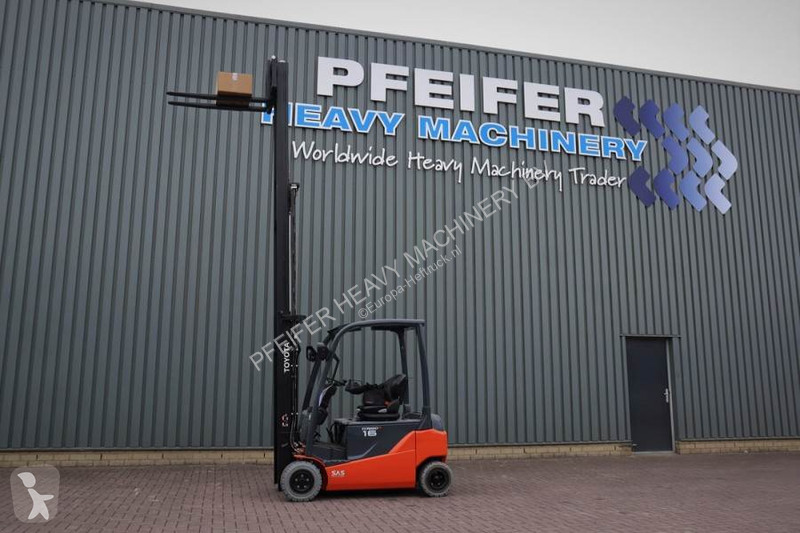 Heftruck Toyota 8FBM16T Valid inspection,...